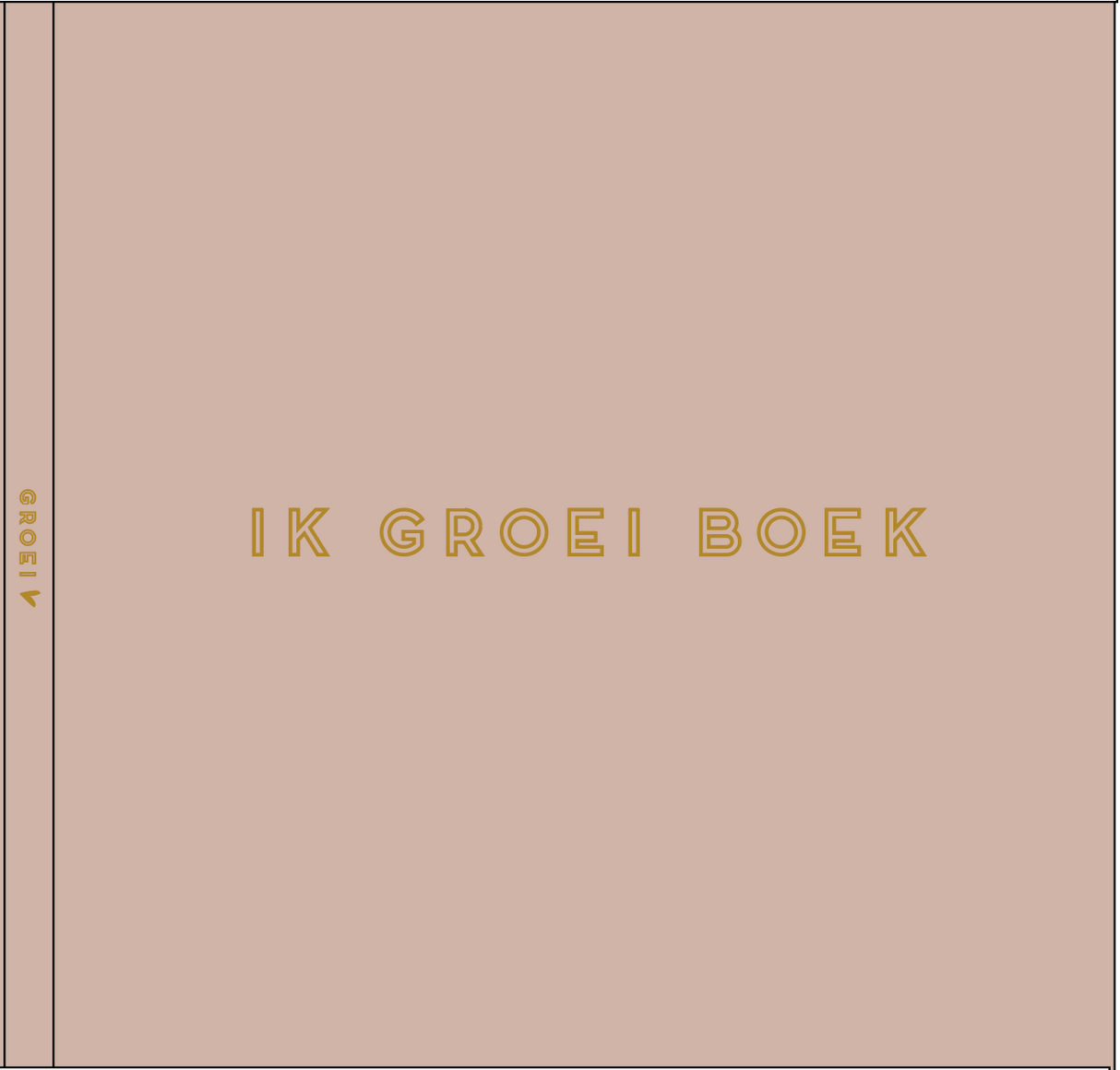 Invulboek Linnen • Ik Groei Boek - HelloBaby.be