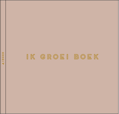 Invulboek Linnen • Ik Groei Boek - HelloBaby.be