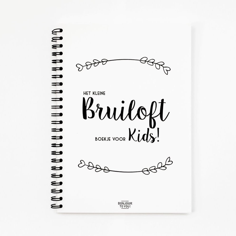 Bruiloft voor kids | Invulboek - HelloBaby.be