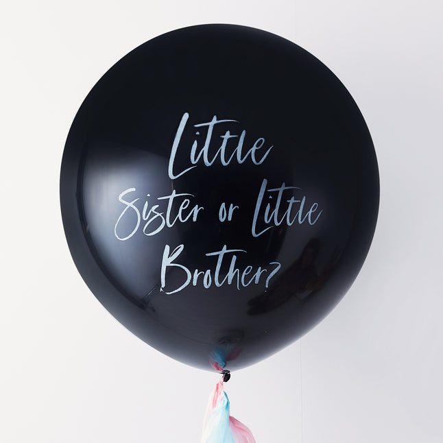 Gender Reveal Ballon • Broer/Zus