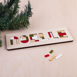 Naampuzzel • Kerst