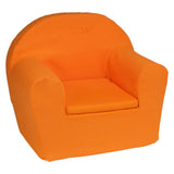 Kinderfauteuil met naam | Oranje - HelloBaby.be