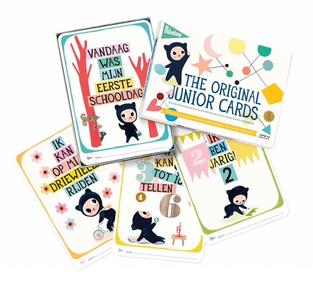 Milestone junior cards (Nederlandstalig) - HelloBaby.be